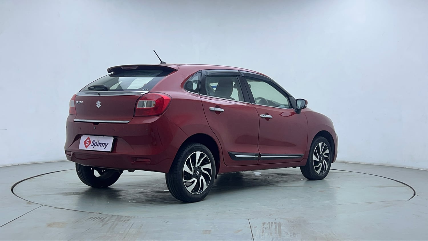 Used 2021 Maruti Suzuki Baleno Zeta Petrol Manual exterior RIGHT REAR CORNER VIEW
