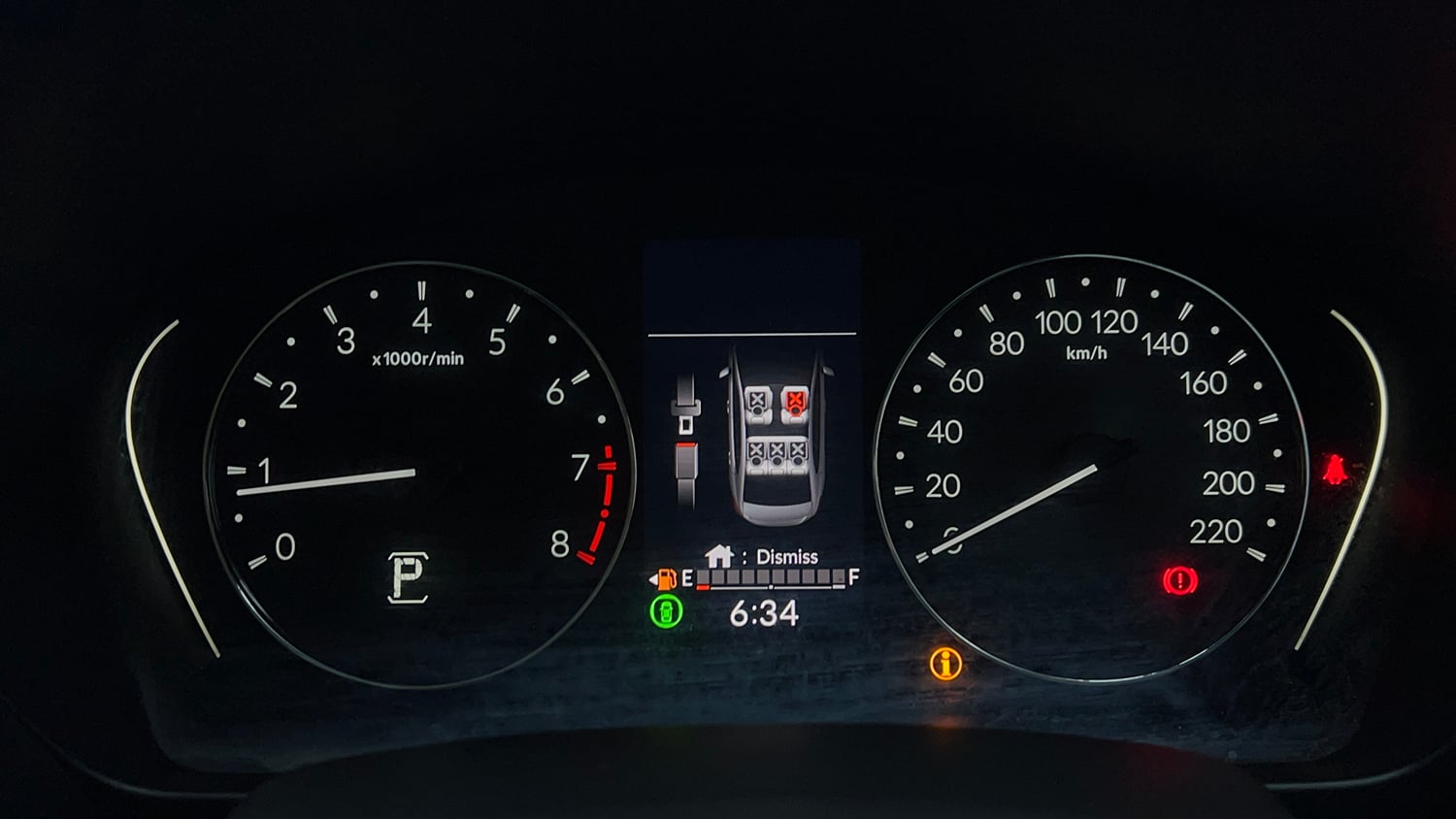 Used 2024 Honda City V Petrol CVT Petrol Automatic interior CLUSTERMETER VIEW