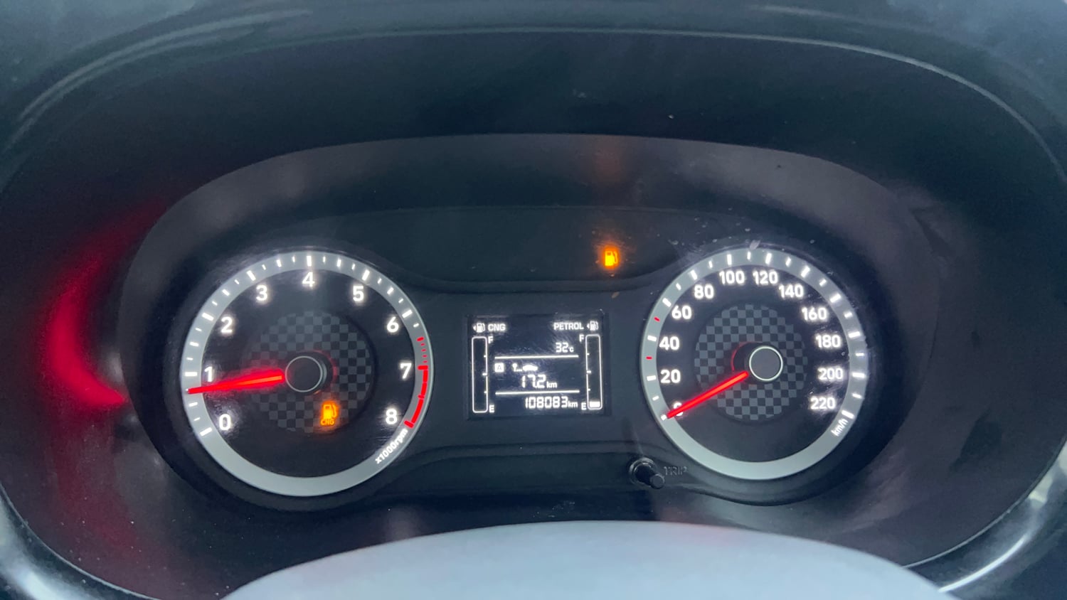 Used 2021 Hyundai Grand i10 Nios Sportz 1.2 Kappa VTVT CNG Cng Manual interior CLUSTERMETER VIEW