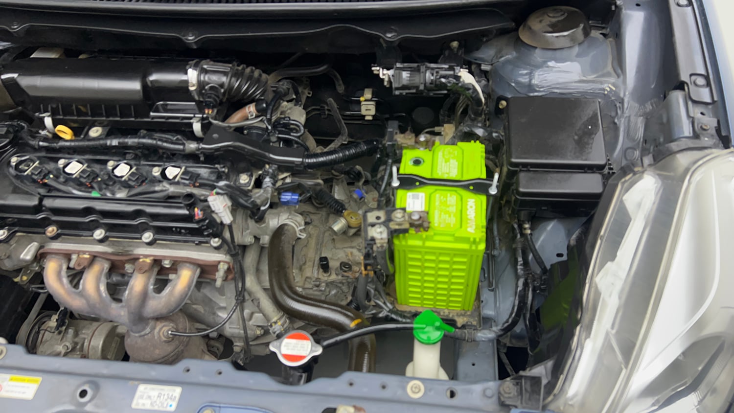 Used 2016 Maruti Suzuki Baleno Zeta 1.2 Petrol Manual engine ENGINE LEFT SIDE VIEW