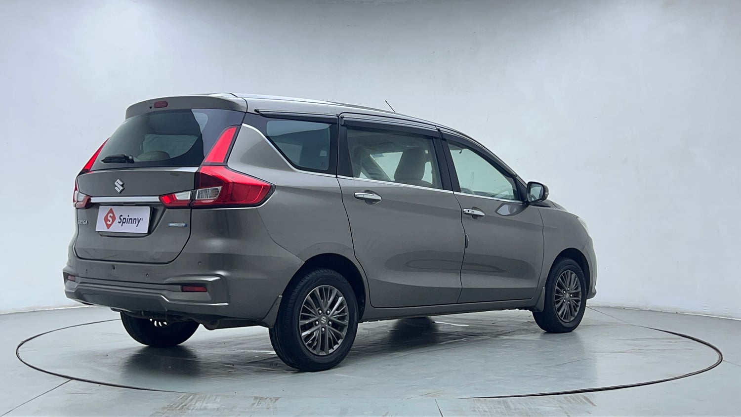 Used 2021 Maruti Suzuki New Ertiga ZXi AT Petrol Automatic exterior RIGHT REAR CORNER VIEW