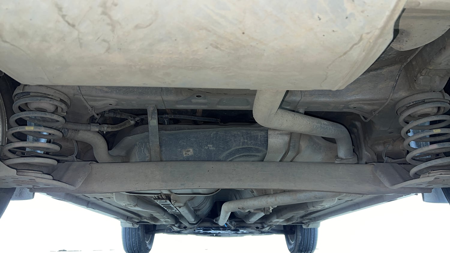 Used 2019 Hyundai Creta SX 1.6 CRDi Diesel Manual extra REAR UNDERBODY VIEW (TAKEN FROM REAR)
