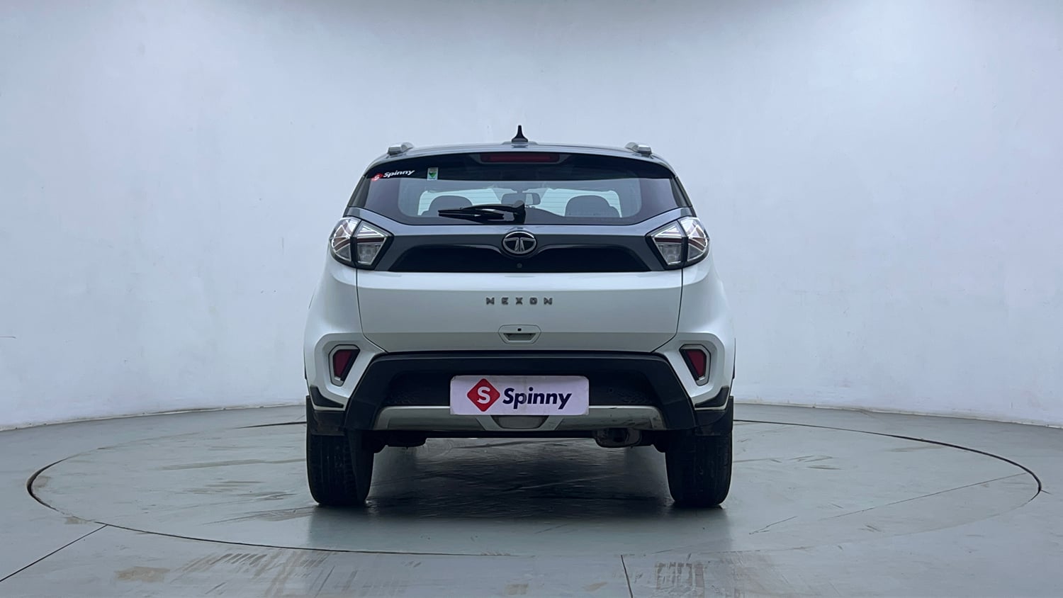 Used 2021 Tata Nexon XZA Plus Dual Tone Petrol Automatic exterior BACK VIEW