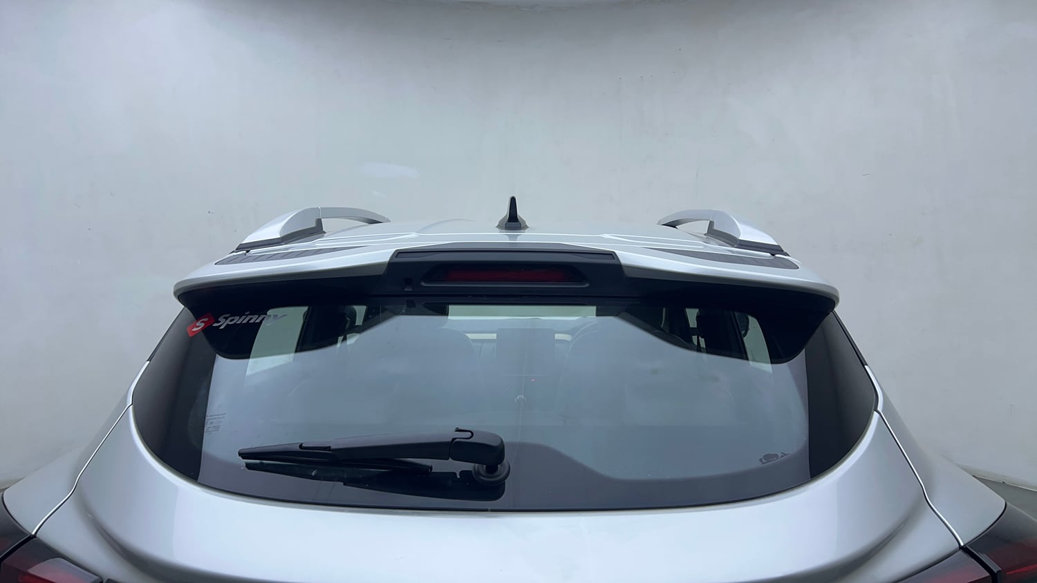 Used 2023 Tata Punch Creative Dual Tone AMT Petrol Automatic exterior BACK WINDSHIELD VIEW