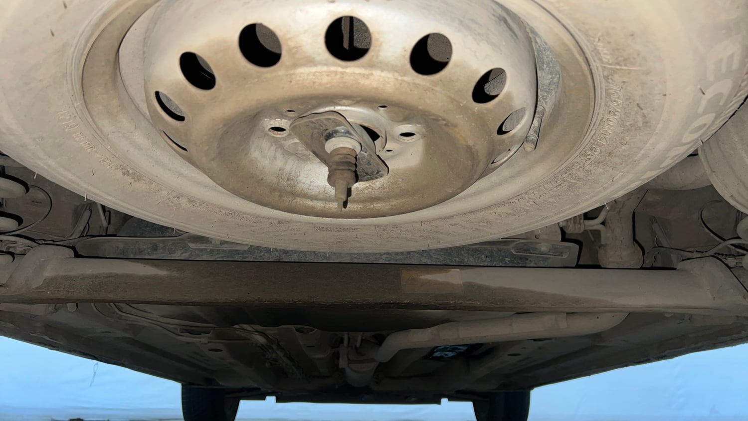 Used 2024 Tata Altroz XZ iCNG Cng Manual extra REAR UNDERBODY VIEW (TAKEN FROM REAR)