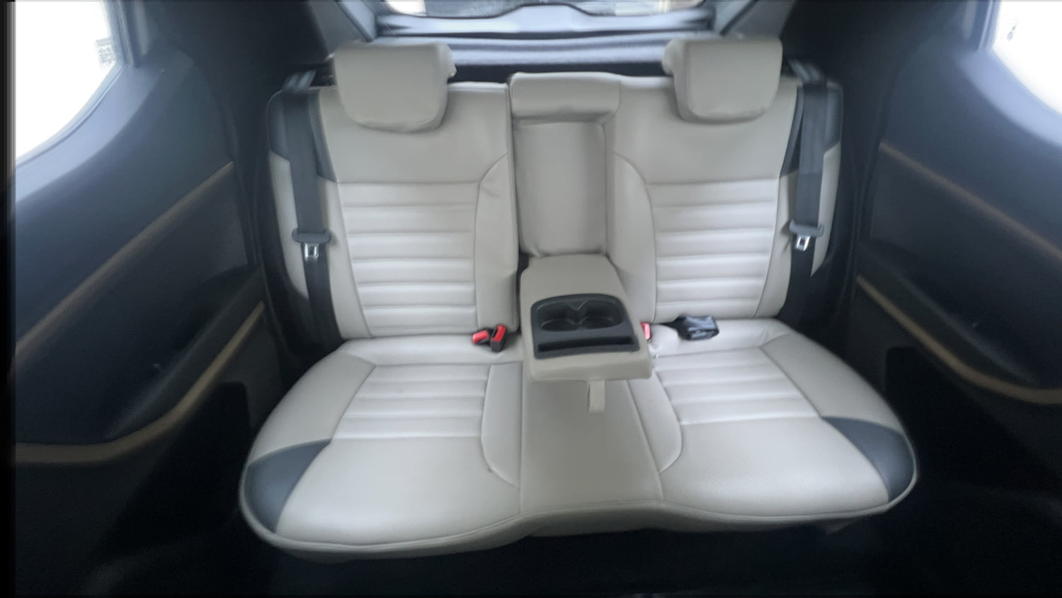 Used 2023 Tata Punch Creative Dual Tone AMT Petrol Automatic interior REAR SEAT CONDITION VIEW