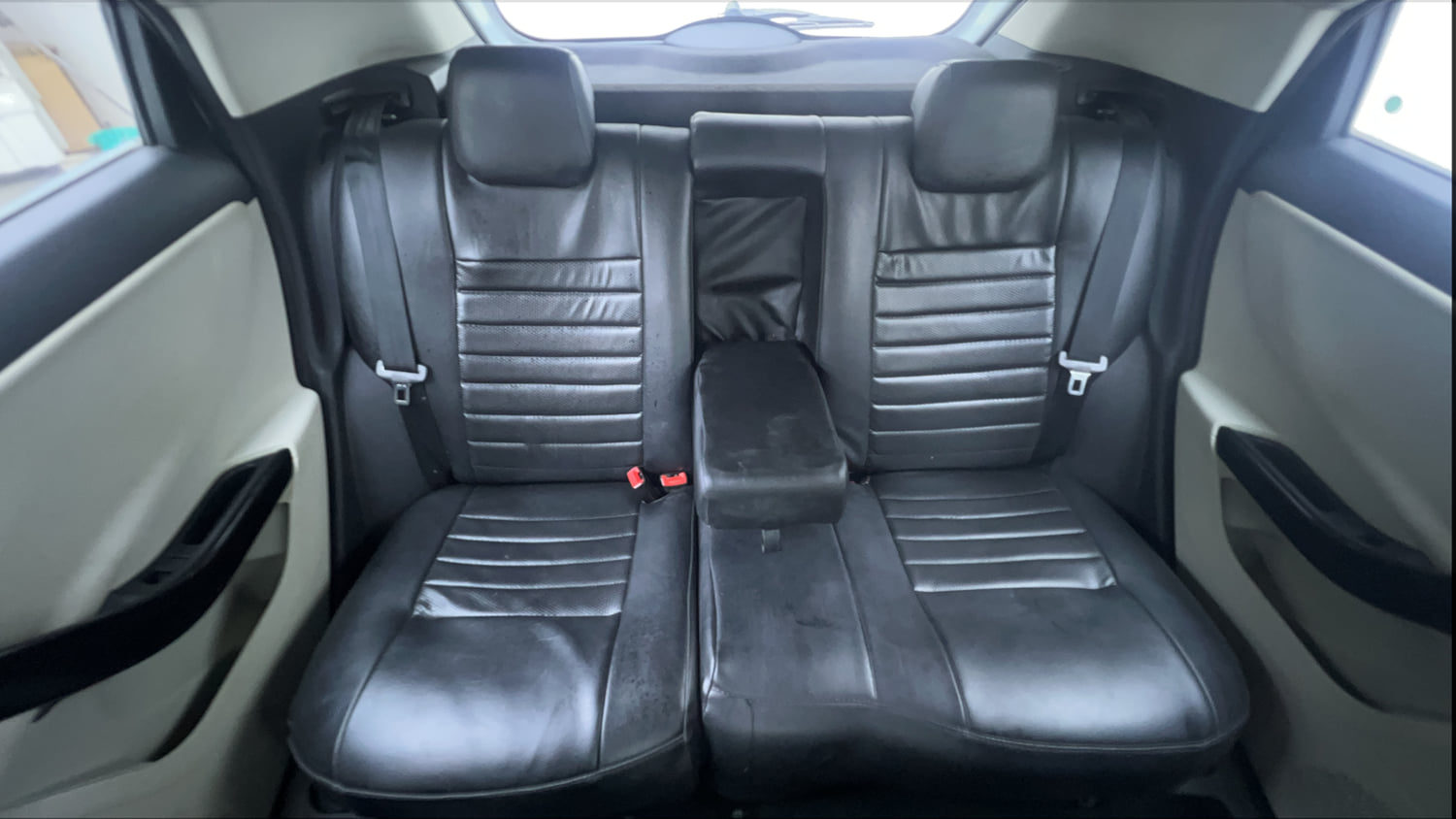 Used 2021 Tata Nexon XZA Plus Dual Tone Petrol Automatic interior REAR SEAT CONDITION VIEW