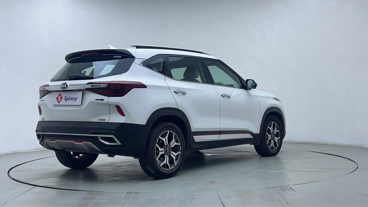 Used 2020 kia Seltos GTX Plus DCT 1.4 Petrol Automatic exterior RIGHT REAR CORNER VIEW