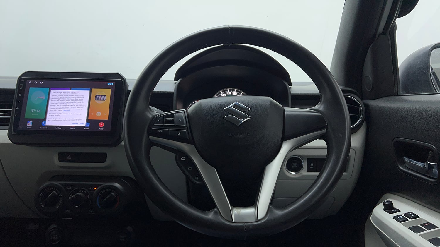 Used 2023 Maruti Suzuki Ignis Zeta 1.2 MT Petrol Manual interior STEERING VIEW