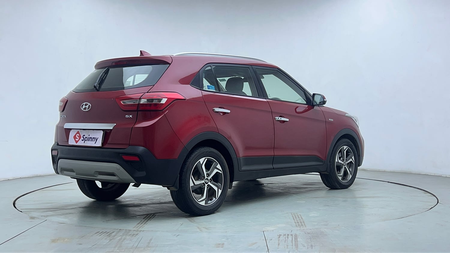 Used 2020 Hyundai Creta SX 1.6 AT Petrol Petrol Automatic exterior RIGHT REAR CORNER VIEW