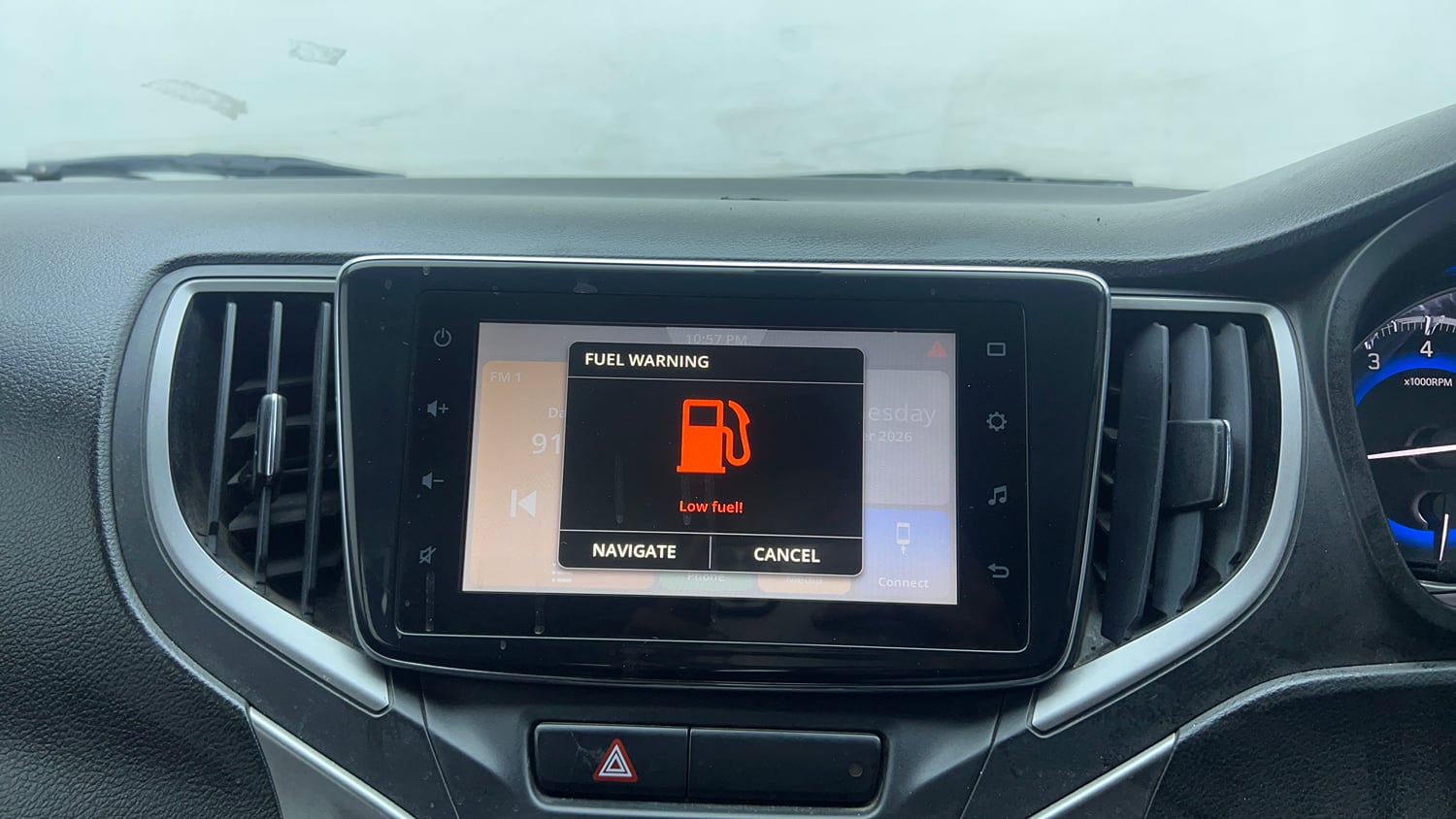 Used 2021 Maruti Suzuki Baleno Zeta Petrol Manual interior MUSIC SYSTEM & AC CONTROL VIEW