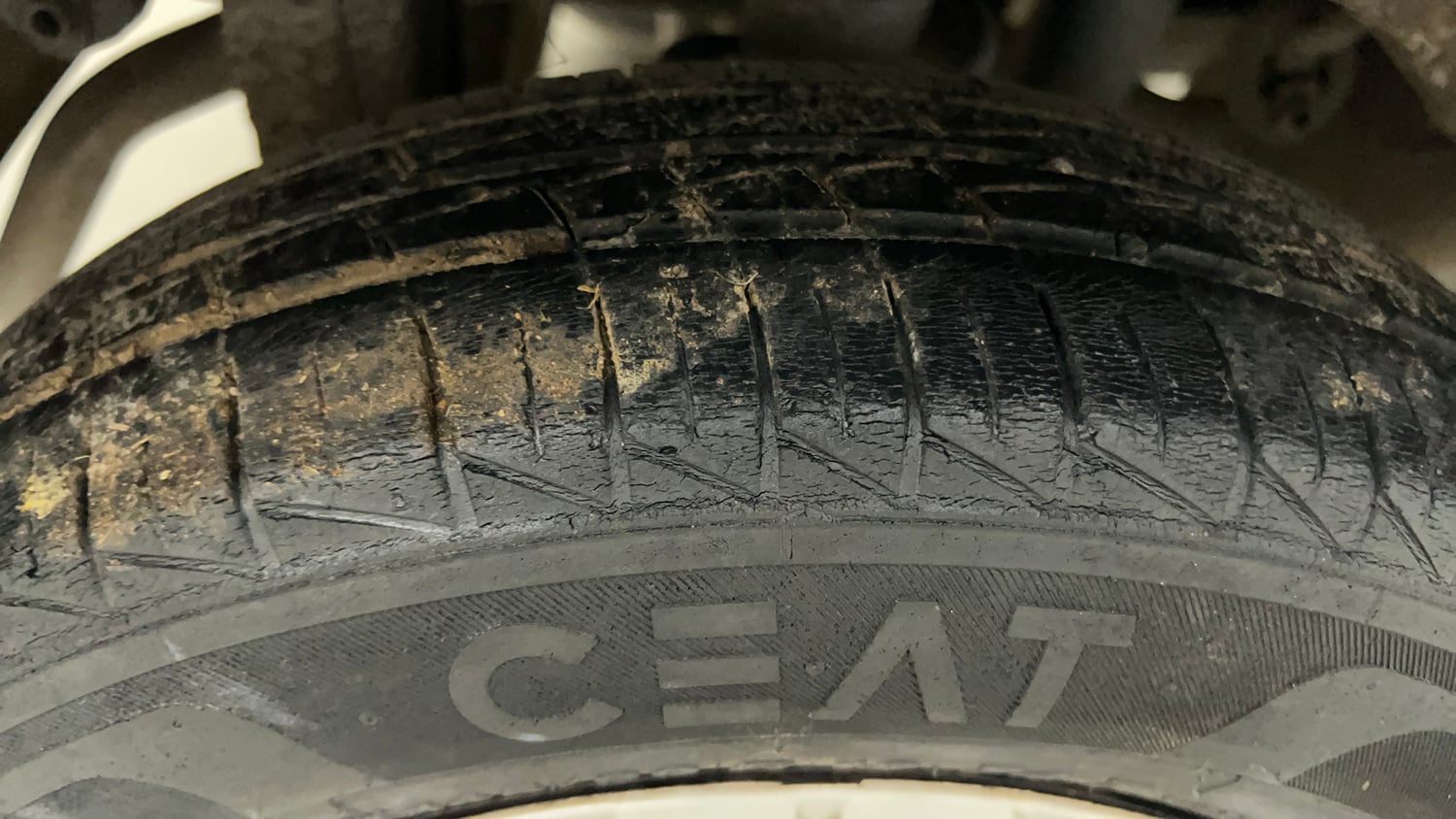 Used 2021 Maruti Suzuki Alto 800 LXi Petrol Manual tyres RIGHT REAR TYRE TREAD VIEW
