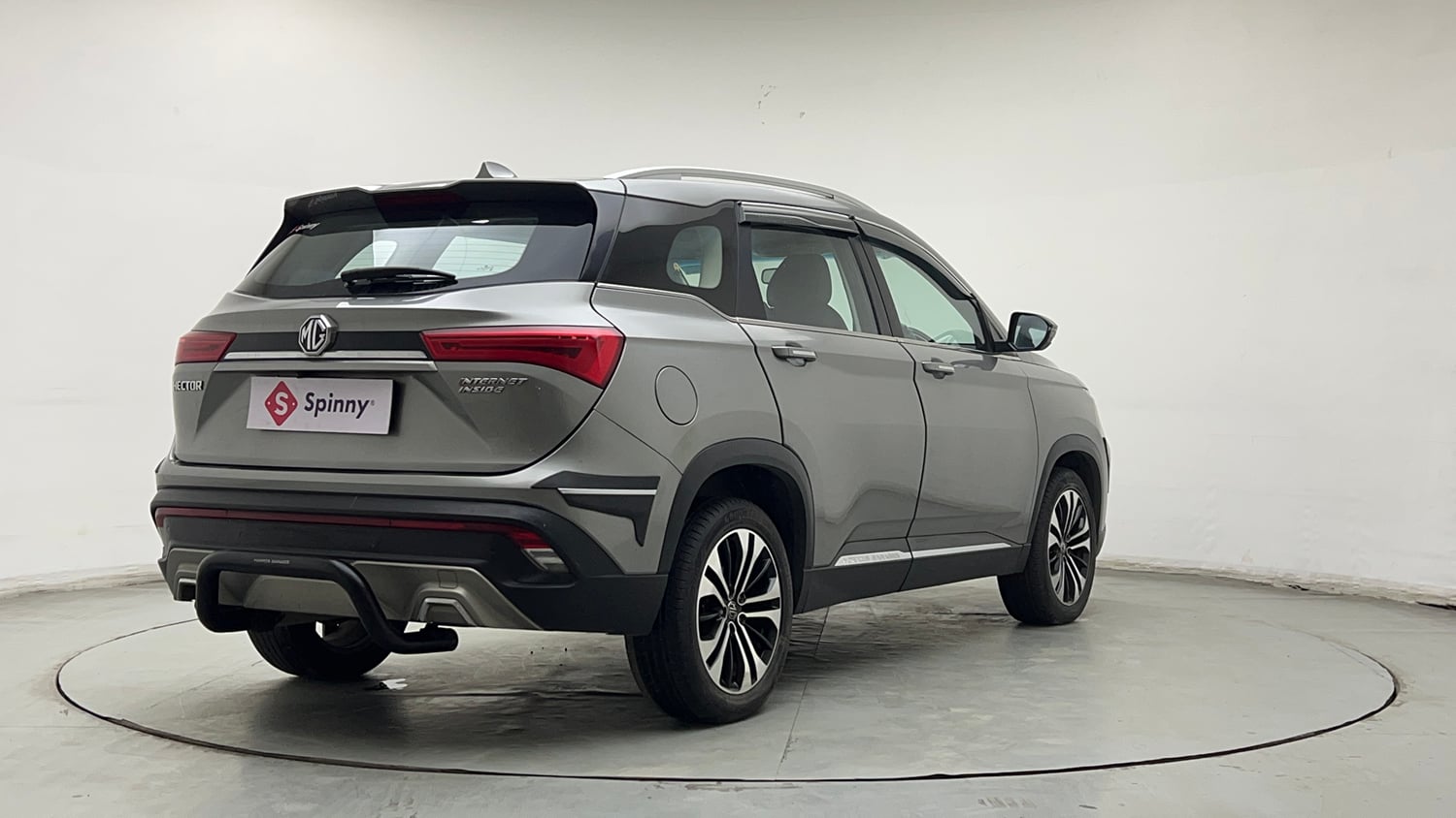 Used 2021 MG Motors Hector Sharp 1.5 Petrol Turbo DCT Petrol Automatic exterior RIGHT REAR CORNER VIEW