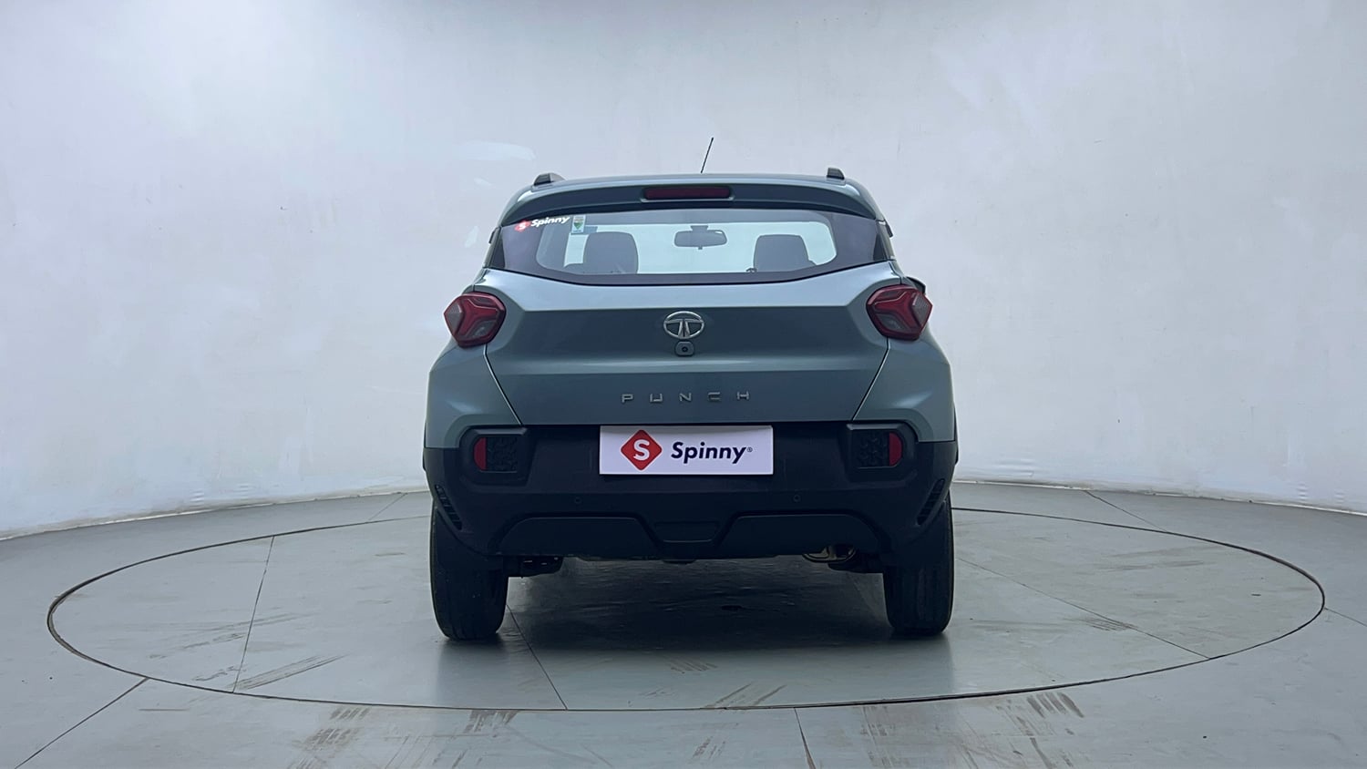 Used 2023 Tata Punch Accomplished AMT Petrol Automatic exterior BACK VIEW