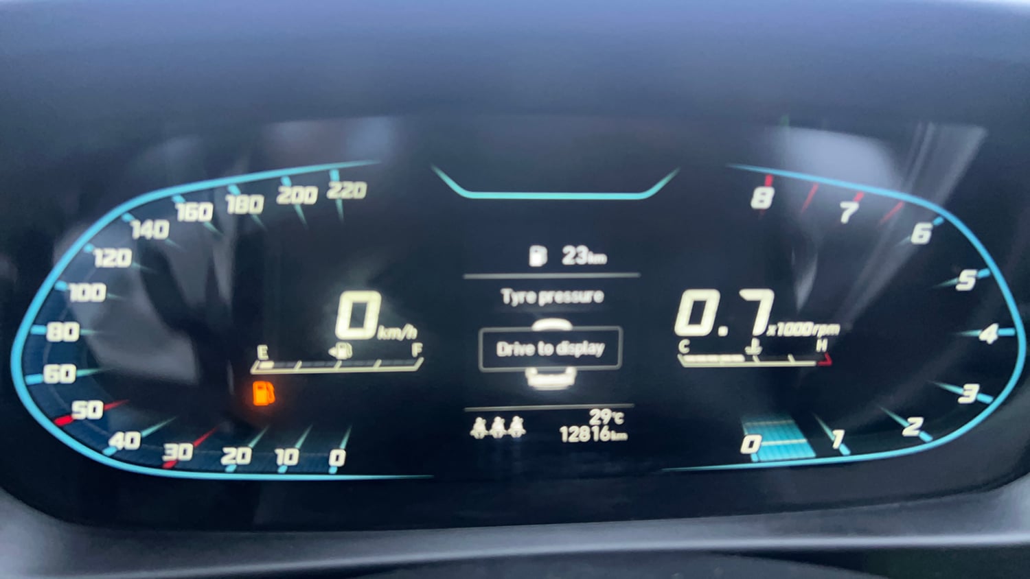 Used 2024 Hyundai New i20 Sportz 1.2 MT Petrol Manual interior CLUSTERMETER VIEW