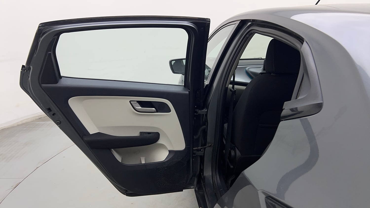 Used 2024 Tata Altroz XZ iCNG Cng Manual interior LEFT REAR DOOR OPEN VIEW