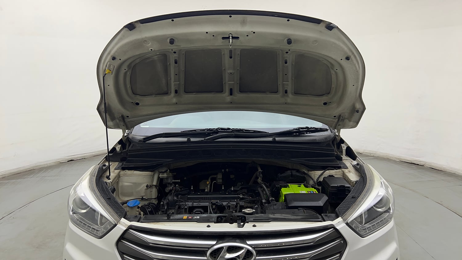 Used 2018 Hyundai Creta SX Plus 1.6 AT Petrol Petrol Automatic engine ENGINE & BONNET OPEN FRONT VIEW