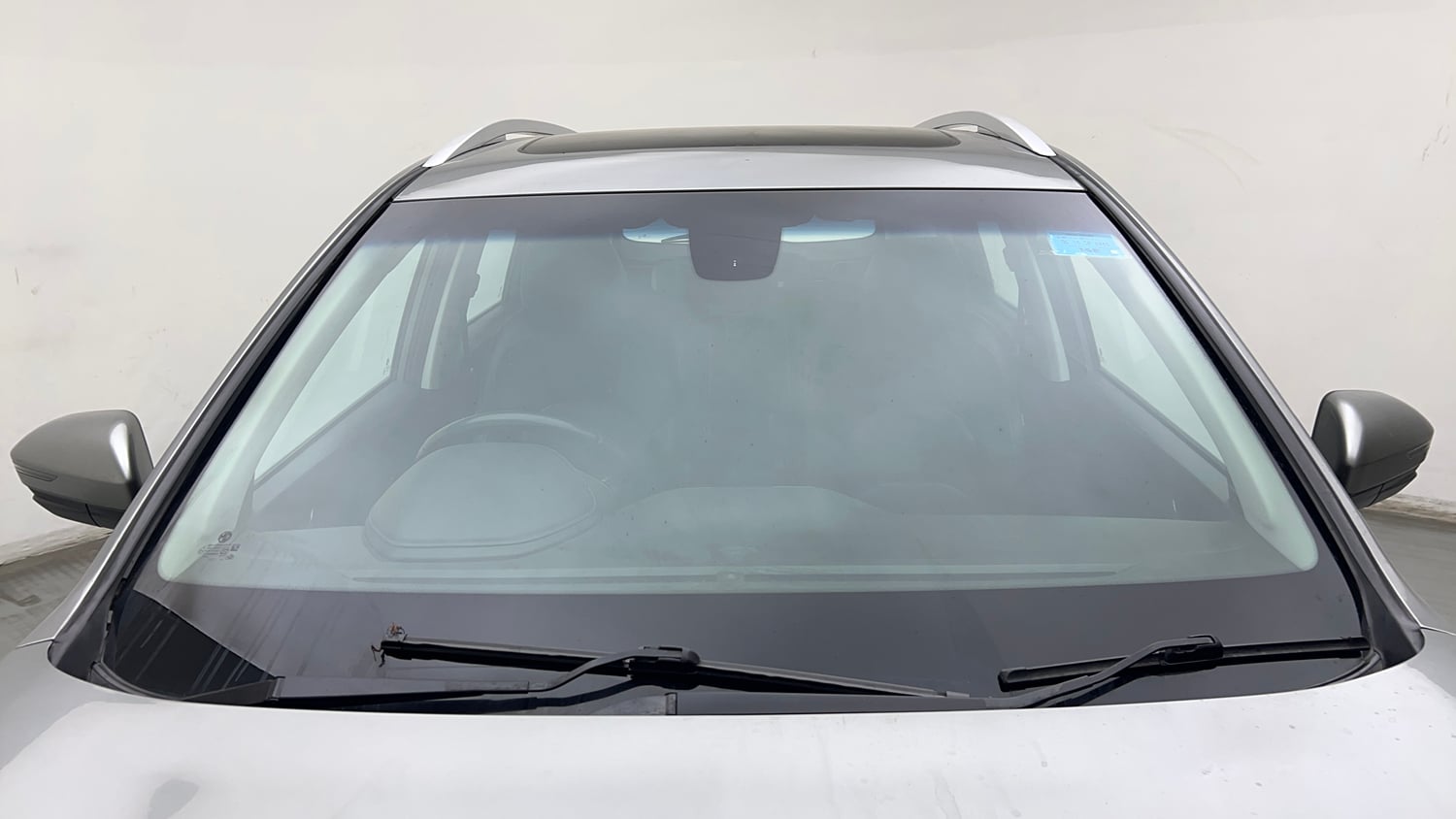 Used 2021 MG Motors Hector Sharp 1.5 Petrol Turbo DCT Petrol Automatic exterior FRONT WINDSHIELD VIEW