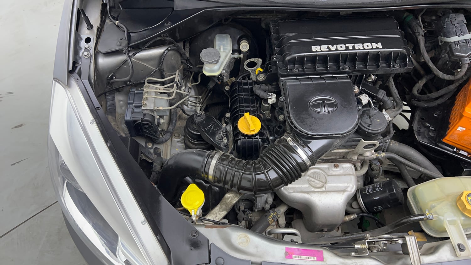 Used 2018 Tata Tigor Revotron XT Petrol Manual engine ENGINE RIGHT SIDE VIEW