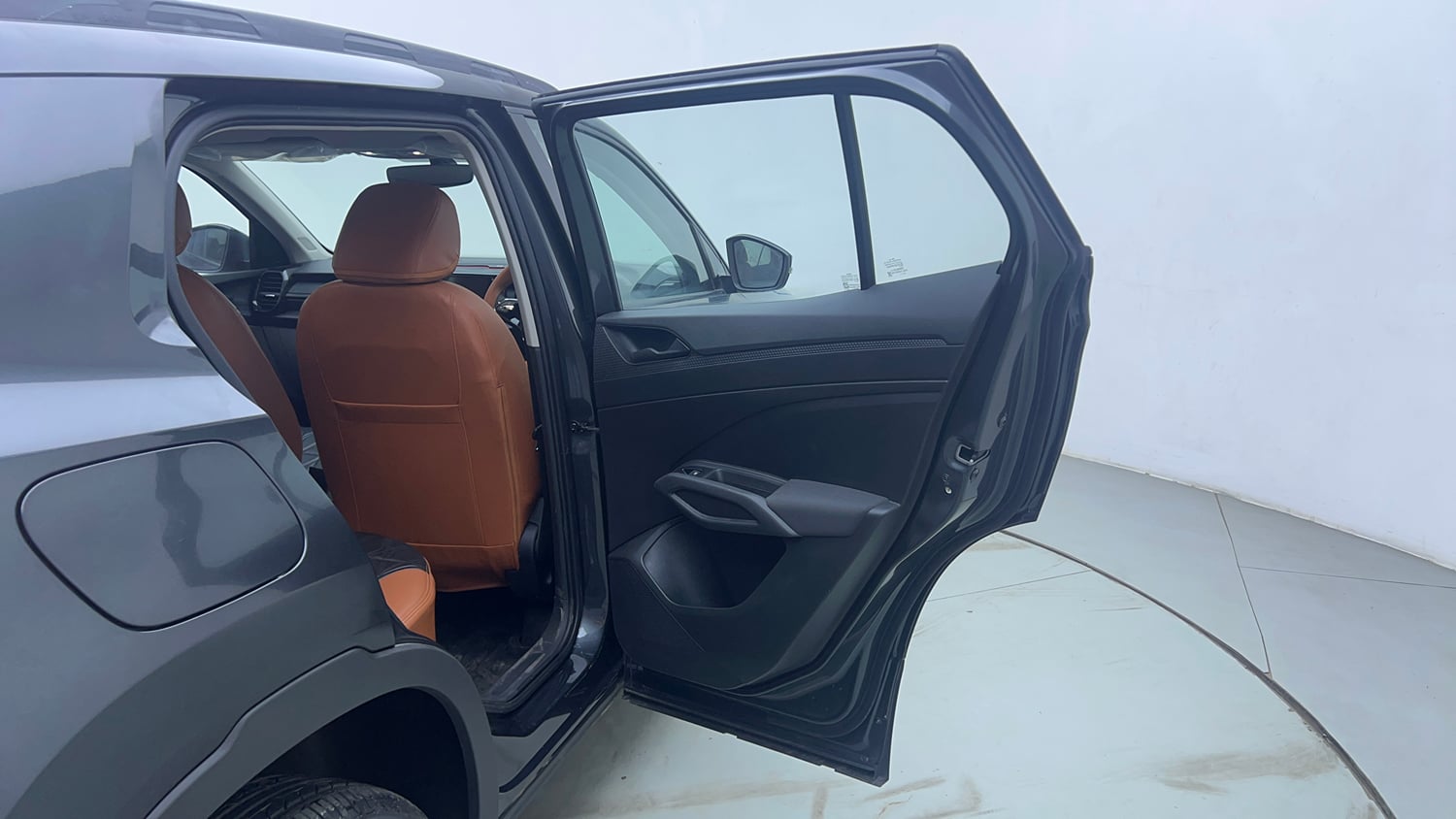 Used 2026 Skoda Kylaq Classic+ 1.0 TSI MT Petrol Manual interior RIGHT REAR DOOR OPEN VIEW