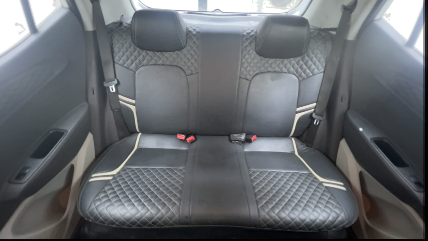 Used 2021 Hyundai Grand i10 Nios Sportz 1.2 Kappa VTVT CNG Cng Manual interior REAR SEAT CONDITION VIEW