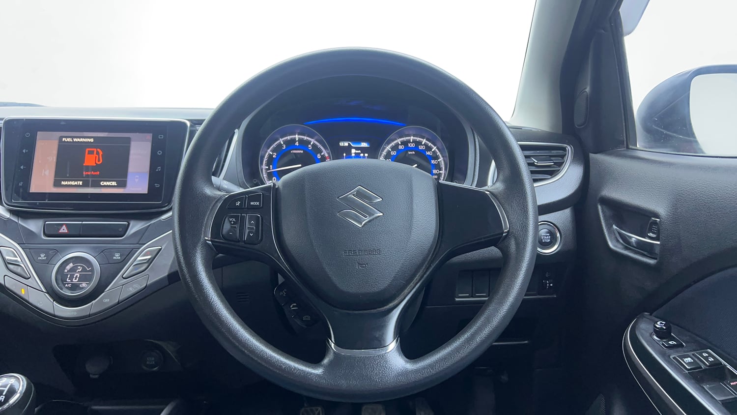 Used 2021 Maruti Suzuki Baleno Zeta Petrol Manual interior STEERING VIEW