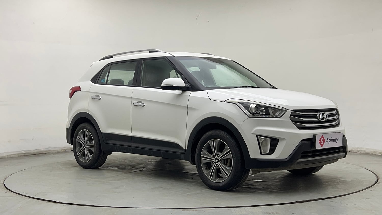 Used 2018 Hyundai Creta SX Plus 1.6 AT Petrol Petrol Automatic exterior RIGHT FRONT CORNER VIEW