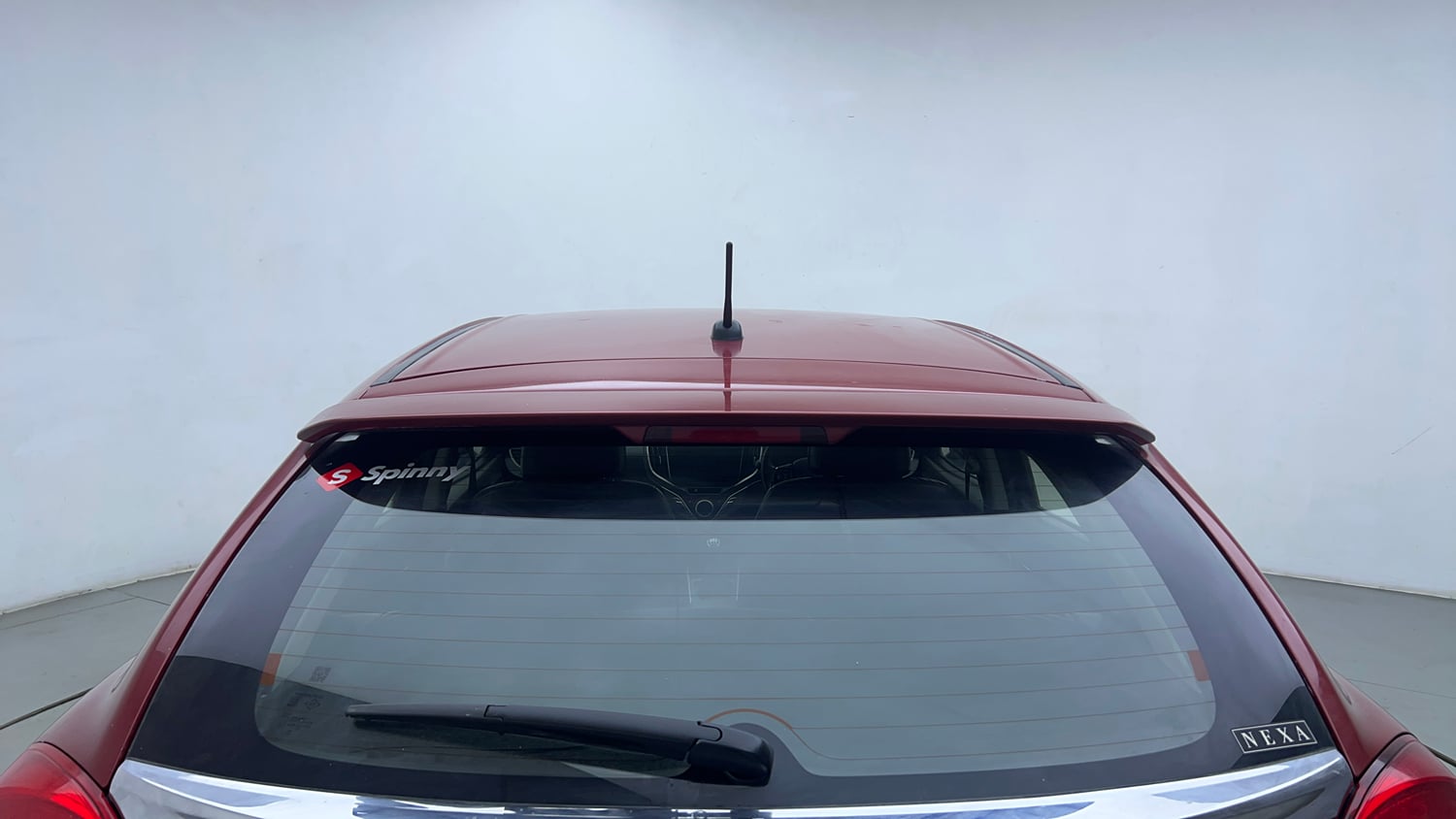 Used 2021 Maruti Suzuki Baleno Zeta Petrol Manual exterior BACK WINDSHIELD VIEW