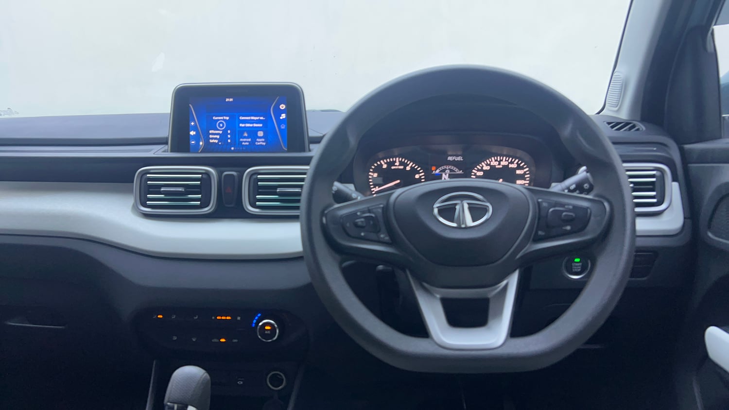 Used 2023 Tata Punch Accomplished AMT Petrol Automatic interior STEERING VIEW