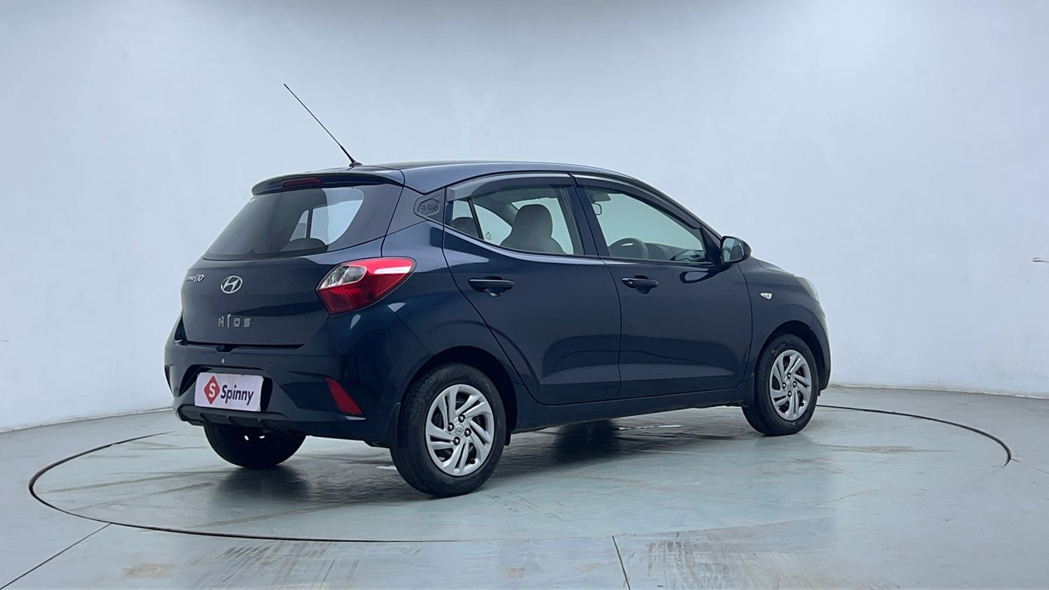 Used 2021 Hyundai Grand i10 Nios Magna 1.2 Kappa VTVT Petrol Manual exterior RIGHT REAR CORNER VIEW