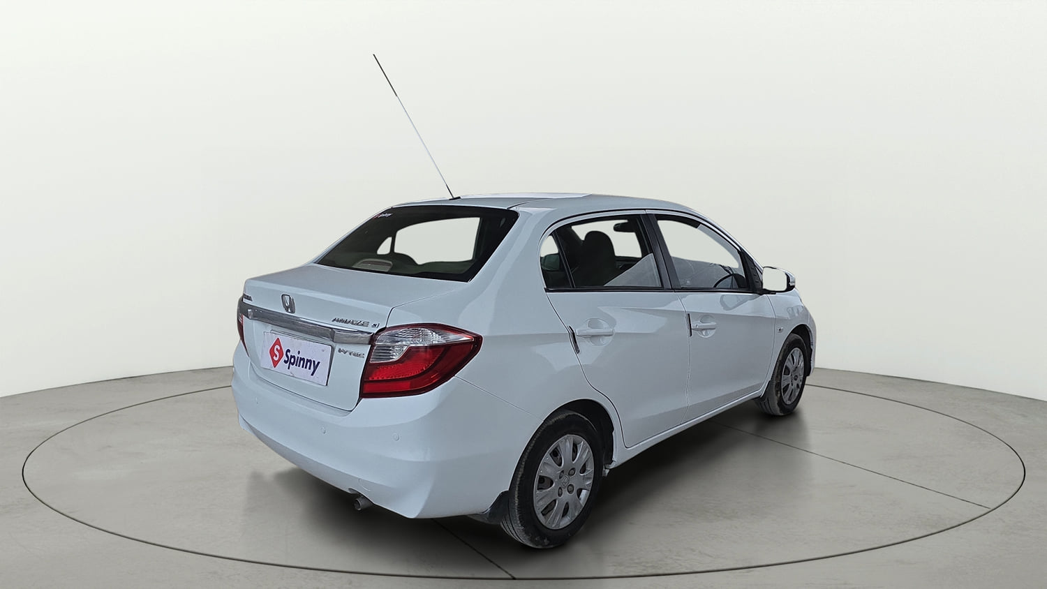 Used 2016 Honda Amaze 1.2 S i-VTEC Petrol Manual exterior RIGHT REAR CORNER VIEW