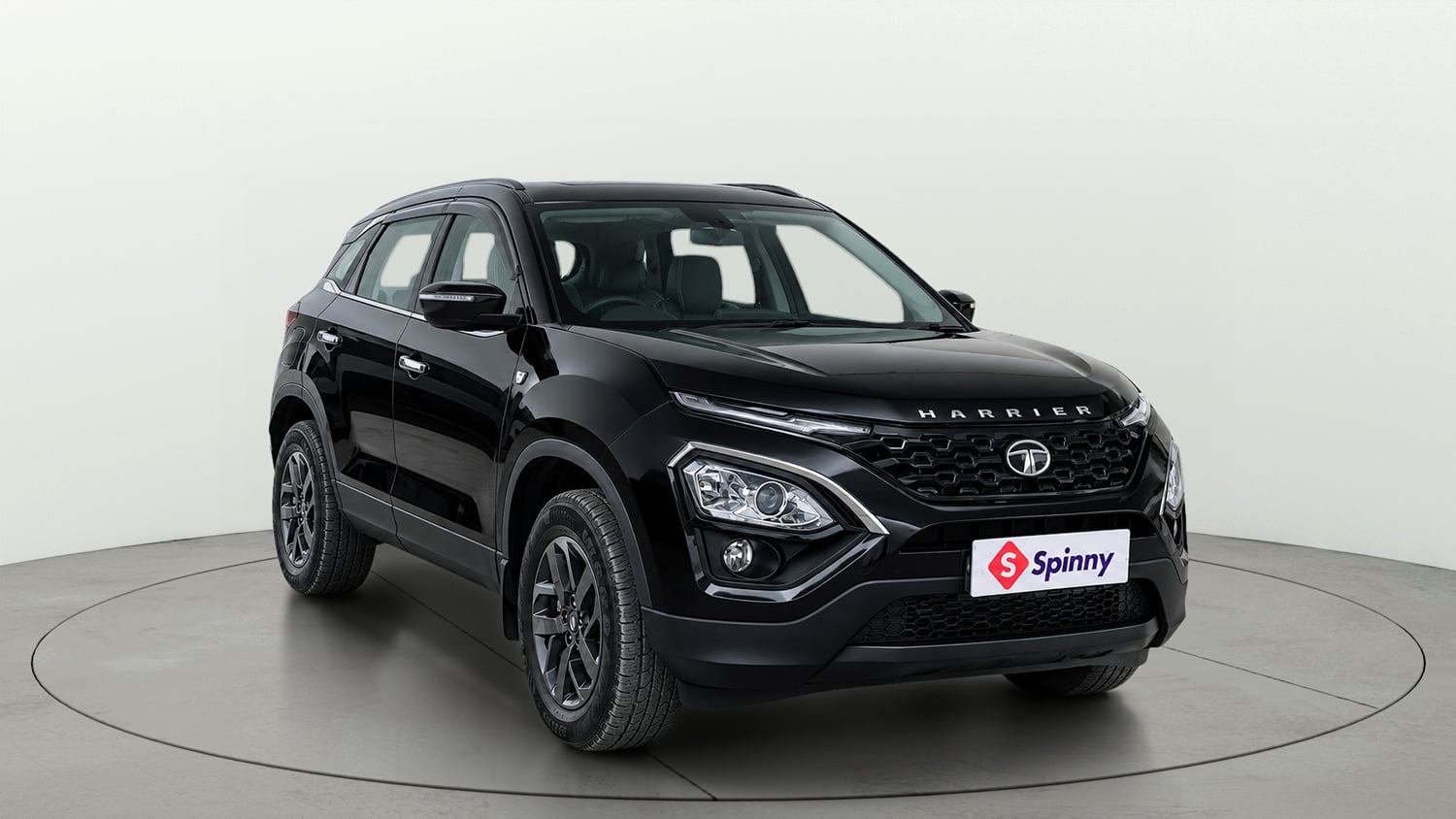 Used 2023 Tata Harrier XT Plus Dark Editon Diesel Manual exterior RIGHT FRONT CORNER VIEW