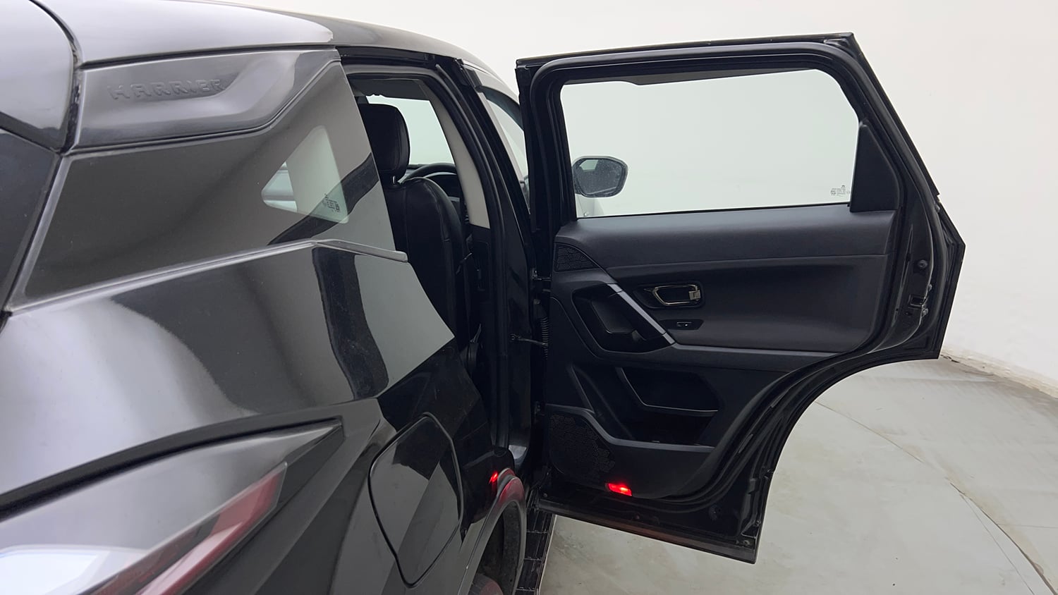 Used 2022 Tata Harrier XTA Plus Dark Edition Diesel Automatic interior RIGHT REAR DOOR OPEN VIEW