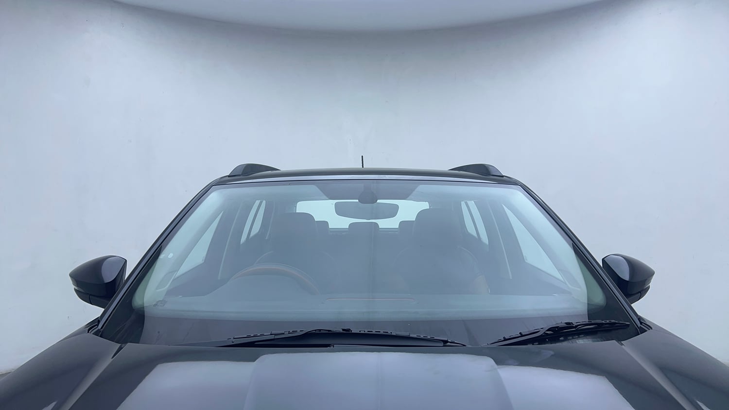 Used 2026 Skoda Kylaq Classic+ 1.0 TSI MT Petrol Manual exterior FRONT WINDSHIELD VIEW