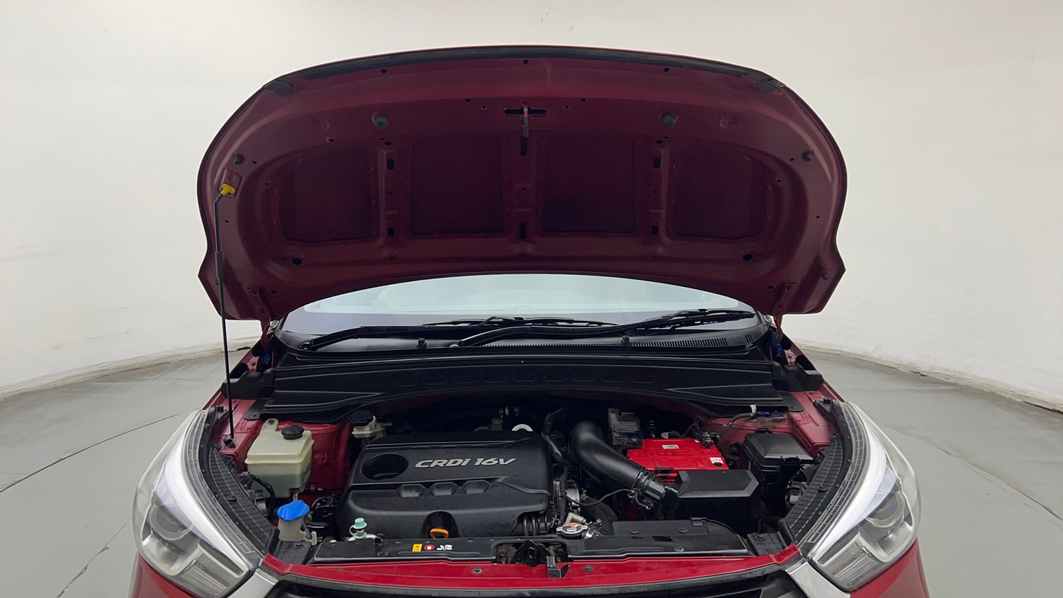 Used 2019 Hyundai Creta SX 1.6 CRDi Diesel Manual engine ENGINE & BONNET OPEN FRONT VIEW