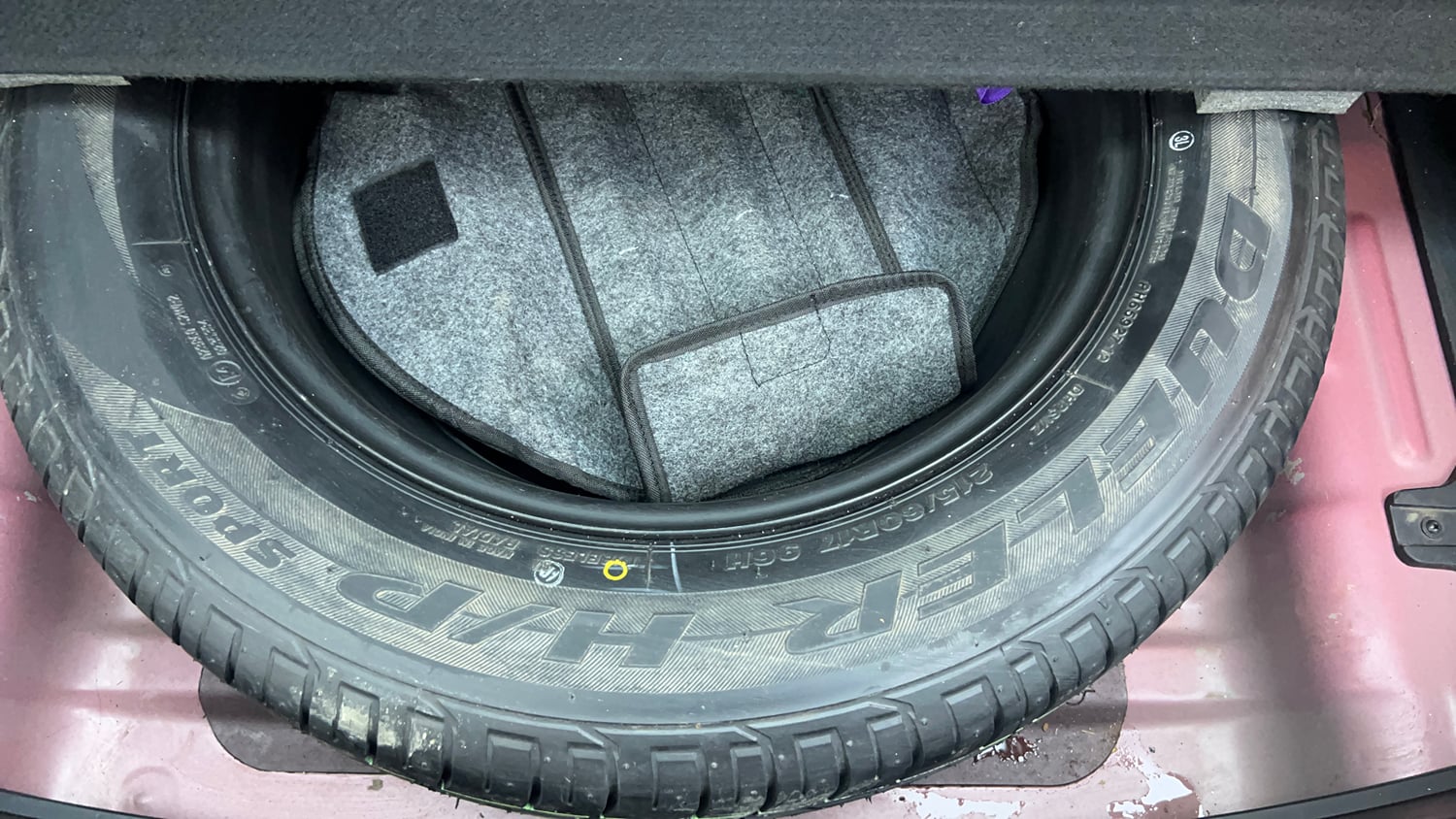 Used 2020 Hyundai Creta SX 1.6 AT Petrol Petrol Automatic tyres SPARE TYRE VIEW