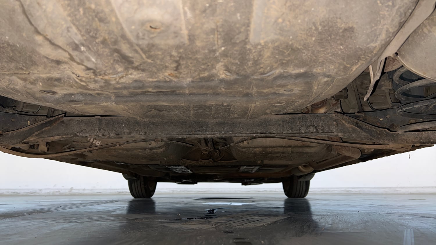 Used 2016 Honda Jazz V Petrol Petrol Manual extra REAR UNDERBODY VIEW (TAKEN FROM REAR)