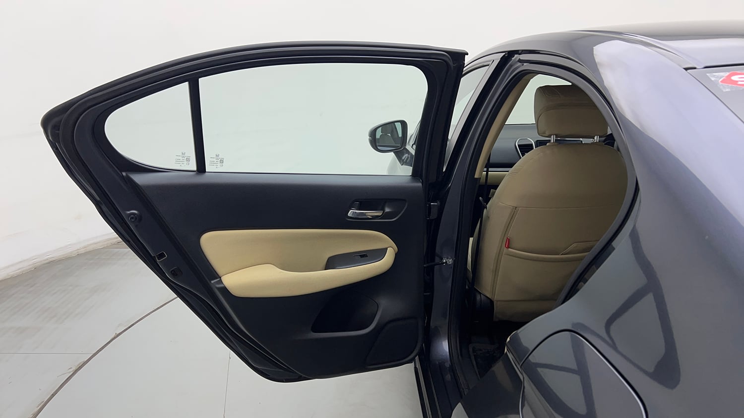 Used 2024 Honda City V Petrol CVT Petrol Automatic interior LEFT REAR DOOR OPEN VIEW