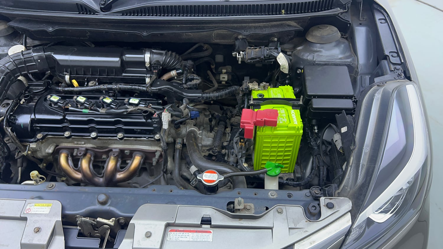 Used 2021 Maruti Suzuki Baleno Zeta Automatic Petrol Automatic engine ENGINE LEFT SIDE VIEW