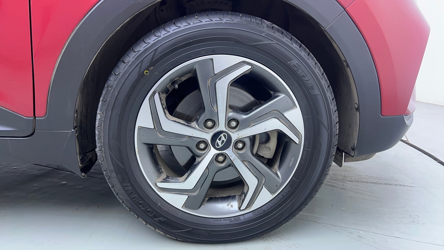 Used 2020 Hyundai Creta SX 1.6 AT Petrol Petrol Automatic tyres RIGHT FRONT TYRE RIM VIEW