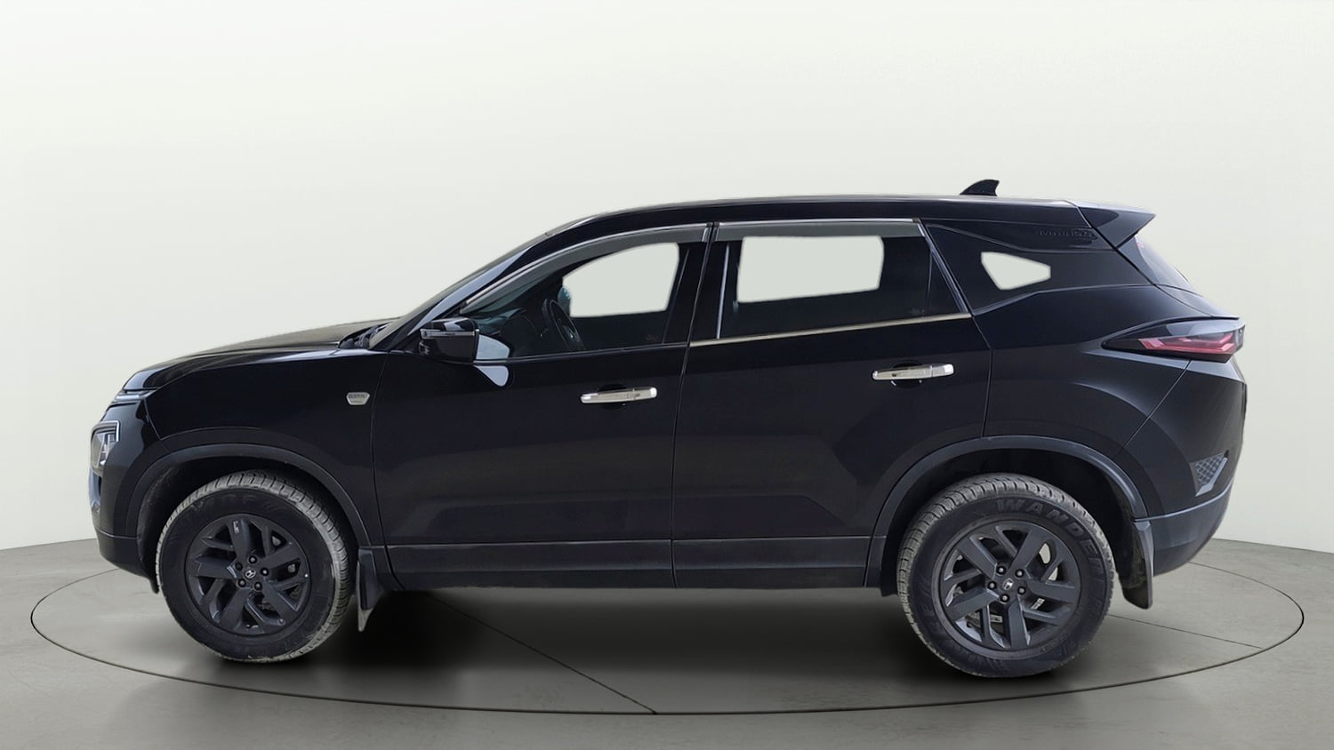 Used 2023 Tata Harrier XT Plus Dark Editon Diesel Manual exterior LEFT SIDE VIEW