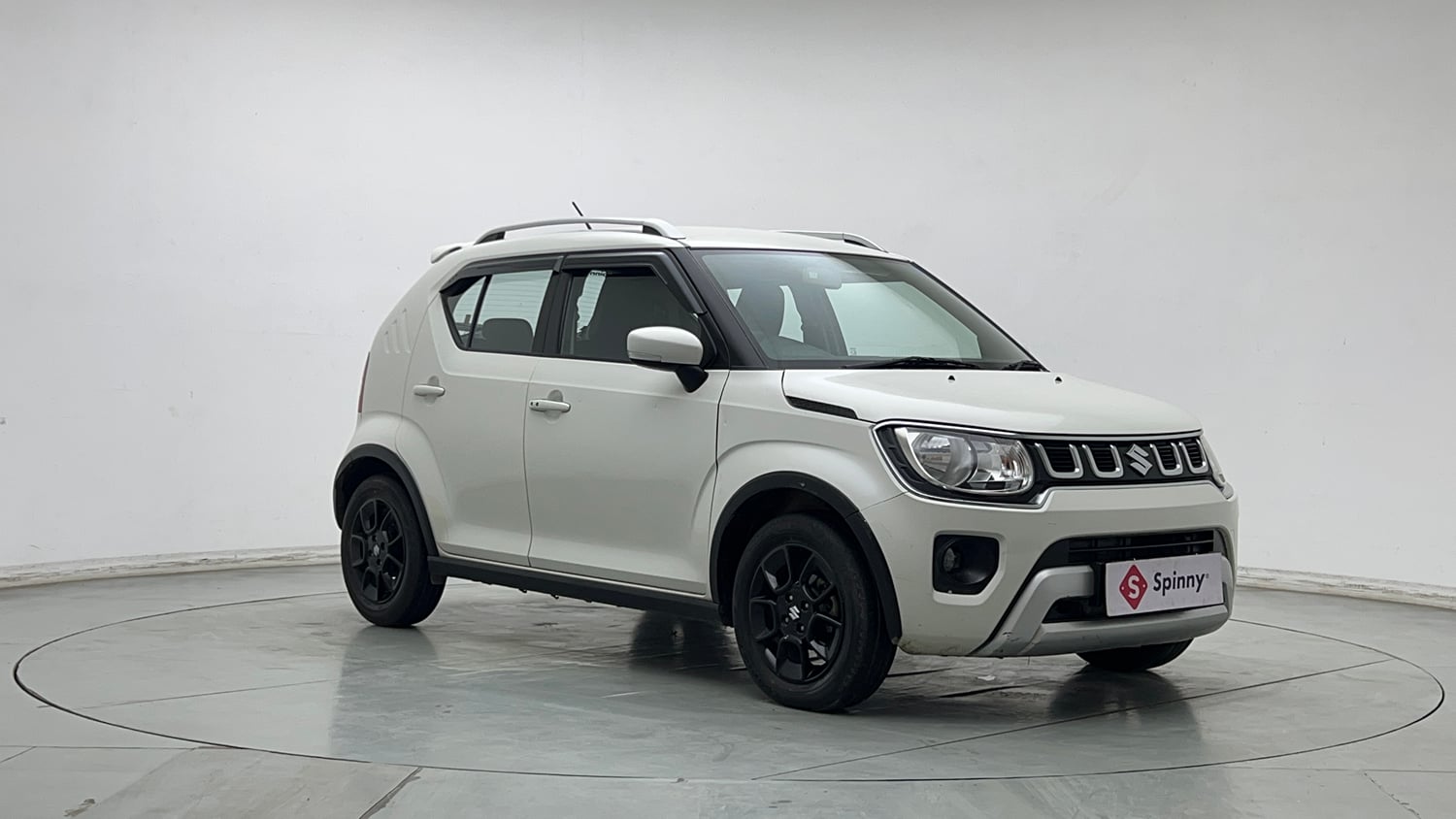 Used 2023 Maruti Suzuki Ignis Zeta 1.2 MT Petrol Manual exterior RIGHT FRONT CORNER VIEW