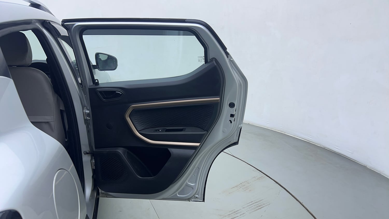 Used 2023 Tata Punch Creative Dual Tone AMT Petrol Automatic interior RIGHT REAR DOOR OPEN VIEW