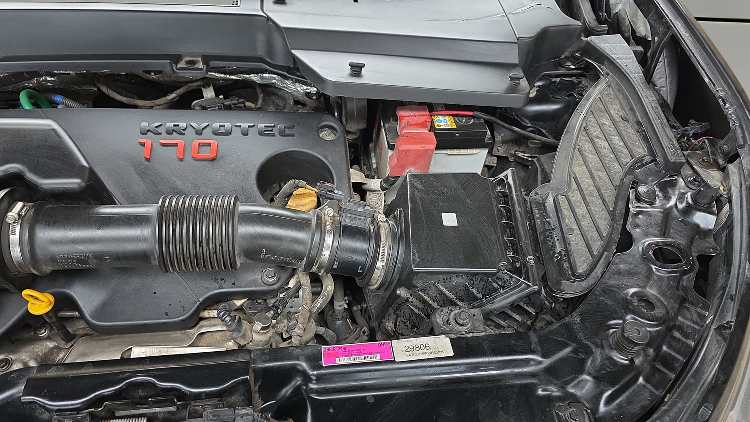 Used 2023 Tata Harrier XT Plus Dark Editon Diesel Manual engine ENGINE LEFT SIDE VIEW