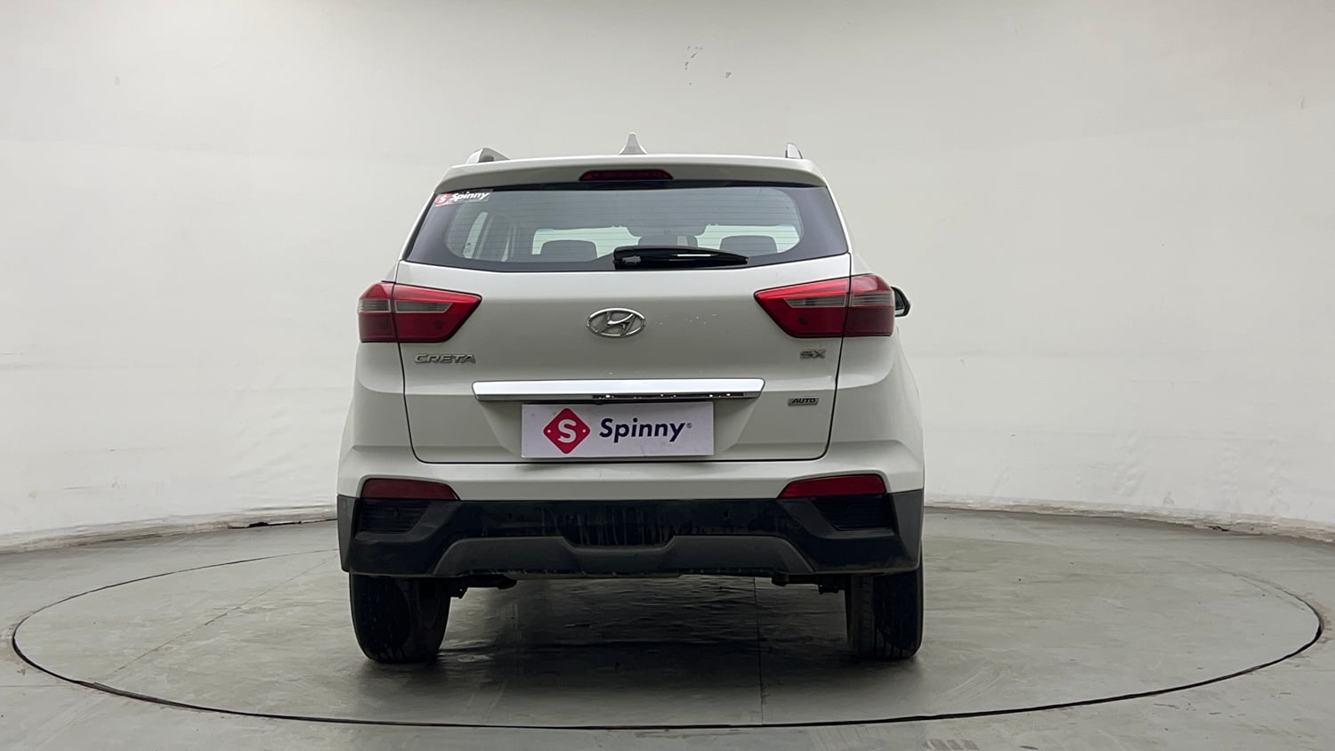 Used 2018 Hyundai Creta SX Plus 1.6 AT Petrol Petrol Automatic exterior BACK VIEW