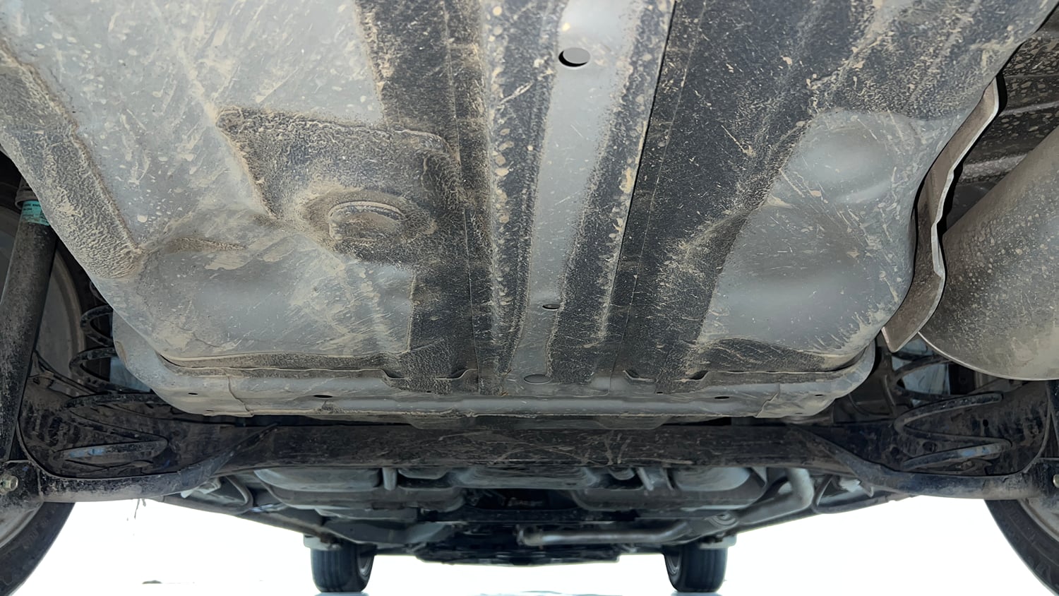 Used 2024 Honda City V Petrol CVT Petrol Automatic extra REAR UNDERBODY VIEW (TAKEN FROM REAR)