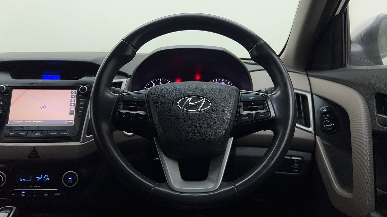 Used 2018 Hyundai Creta SX Plus 1.6 AT Petrol Petrol Automatic interior STEERING VIEW