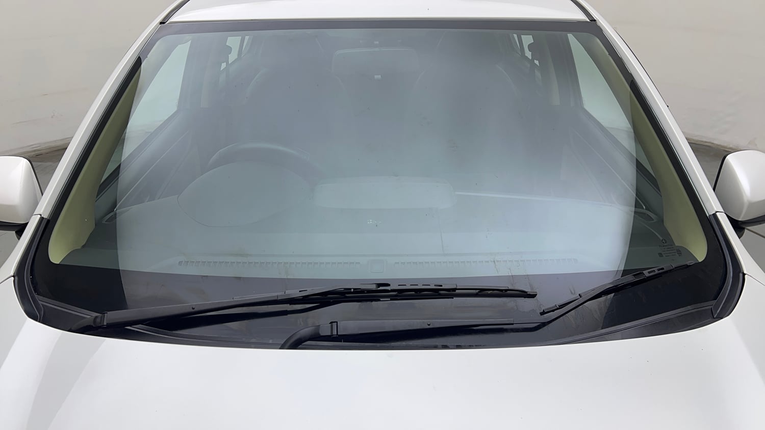 Used 2022 Honda Amaze VX CVT 1.2 Petrol Petrol Automatic exterior FRONT WINDSHIELD VIEW
