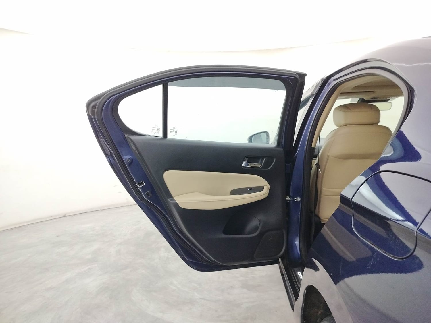 Used 2023 Honda City ZX Petrol CVT Petrol Automatic interior LEFT REAR DOOR OPEN VIEW