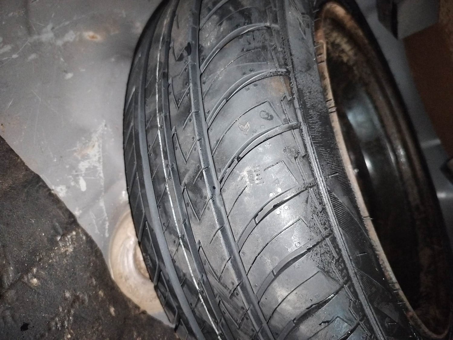Used 2023 Honda City ZX Petrol CVT Petrol Automatic tyres SPARE TYRE VIEW